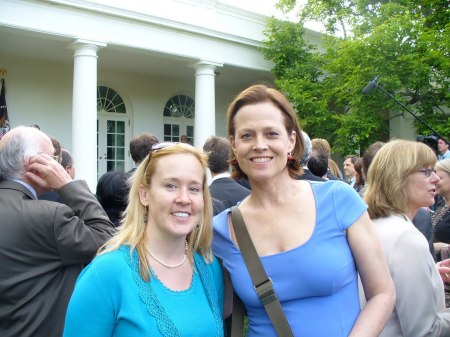 Laura at White House