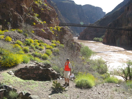 Tom at Bright Angel Ruin