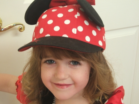 Julianna as Minnie Mouse