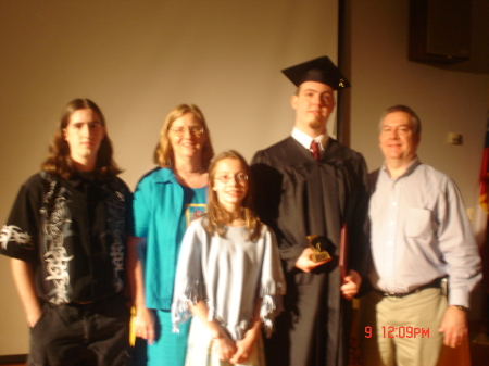 Robert Graduating