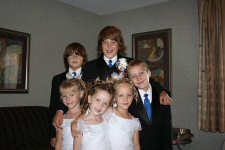 My boys, nephew & nieces.