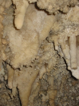 Inside the Timpanogos cave