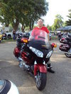 Jim with his 2008 Honda Goldwing Comfort/Nav