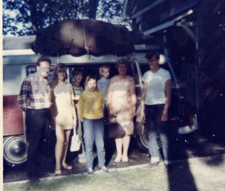 1967 Expo - camping w/VW Bus