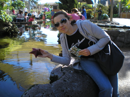 My wife, Sea World San Diego