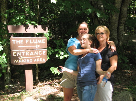 Family hiking trip