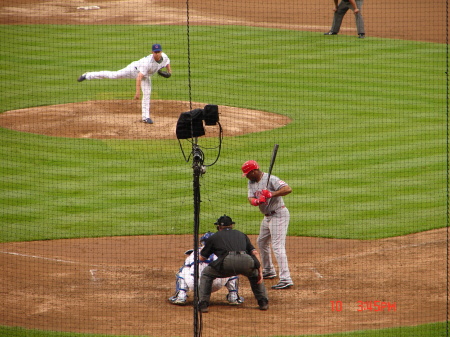 Reds v. Cubs in Chicago July 10, 2008