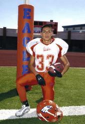 My boy playing for the Canutillo Eagles (CHS)