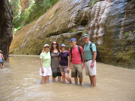 The Narrows in Zion NP