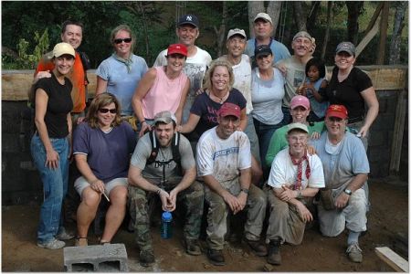 My 1st house building trip to Nicaragua 2006
