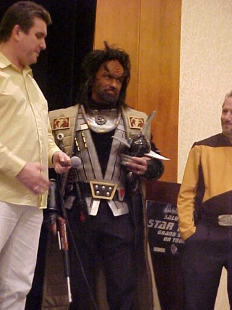 Me, as a Klingon in 1995.