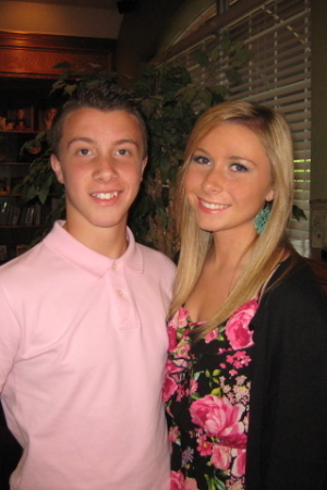 Easter 2011, Thomas, 13 & Reagan, 16