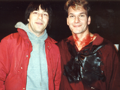 Aaron Sadpovsky and Patrick Swayze