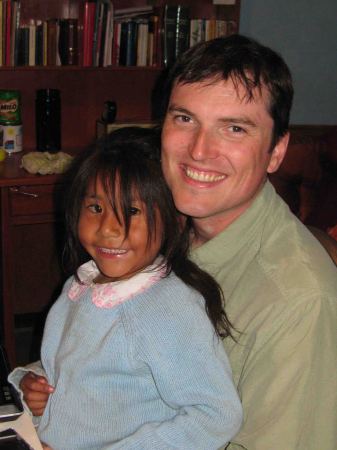 cute girl mountains of Peru