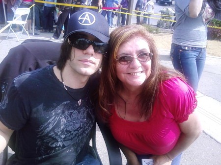 Me and Chris Angel taken in 2009. I look much better now LOL