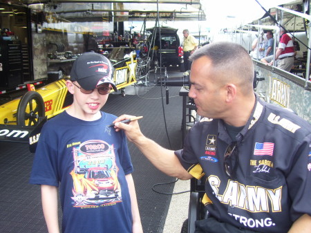 My youngest at NHRA