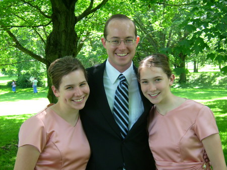 My cousins and I at their sisters wedding