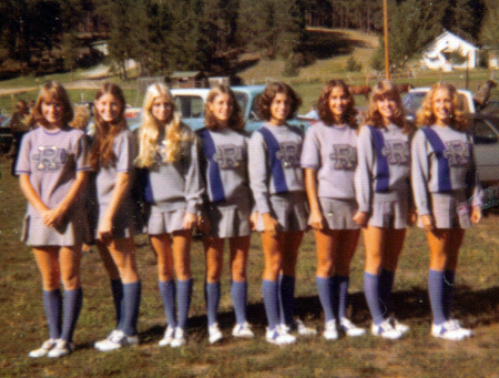 Sophomore Cheerleaders 1975