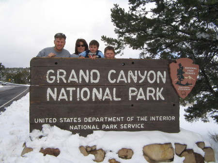 Grand Canyon w/the family!