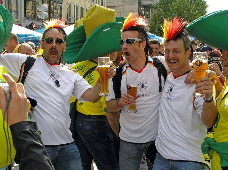 German Soccer Fans