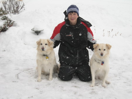 Adam and our two girls - Upton & Shanklin