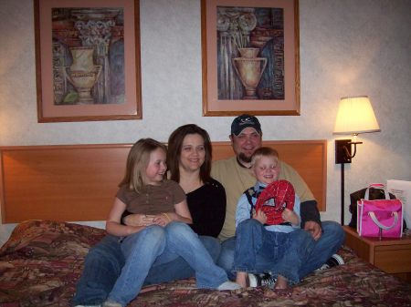 this is my oldest son Doyle Jr and his family