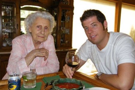 Grandma & Mark, June 2008