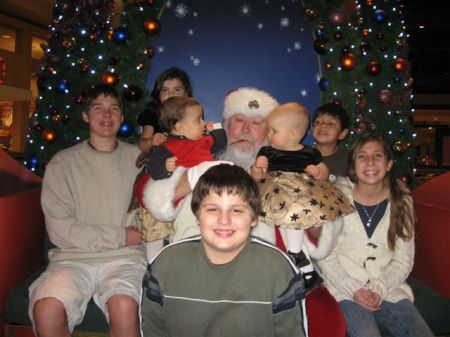 All the kids Christmas 2007