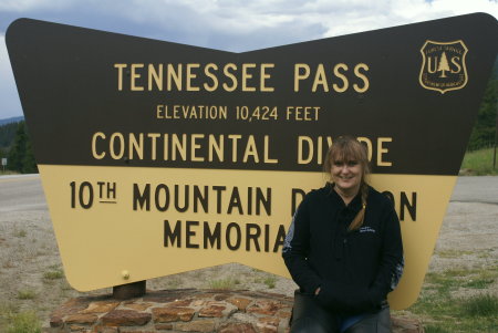 Pamela at Tennessee Pass