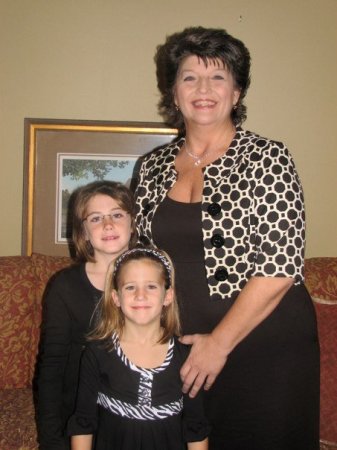 me and two of my granddaughters