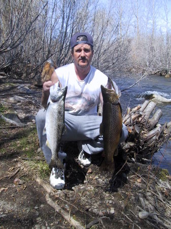 Winter trout fishing