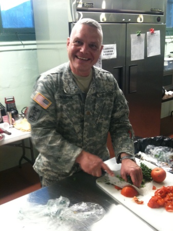 Chopping Tomatoes at FHL