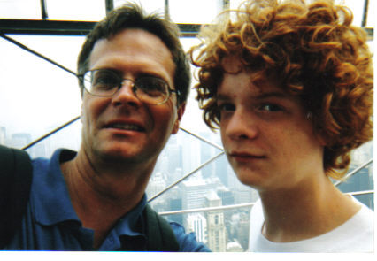David & Stephen visit New York 2006