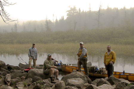 Me and "The Boys" in the Boundary Waters