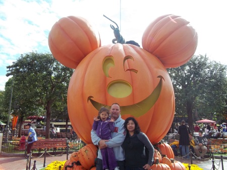 Disney Land,Oct 2010