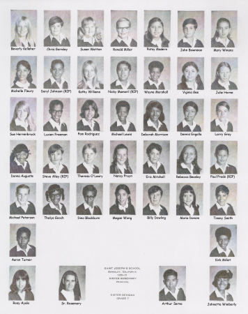 7th Grade 1970-1971