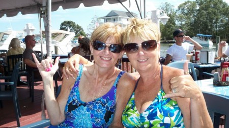 Gayle Fucci and Patty Thompson