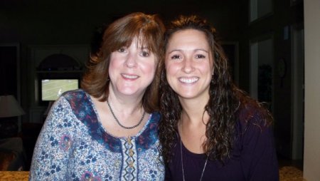 Christmas-my sissy Laurie an niece Elizabeth