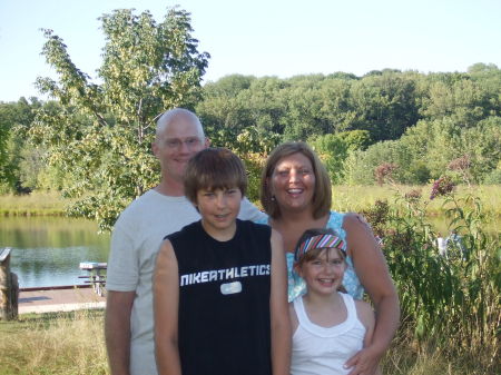 The family at my 20th reunion picnic