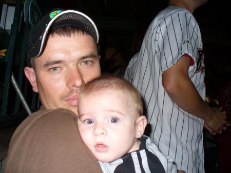 Colton and Daddy