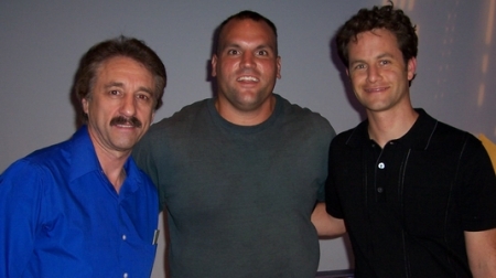 Donovan with Ray Comfort and Kirk Cameron