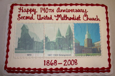 Our church celebrates 140 years.