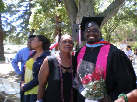 My mother and I at my graduation 2008