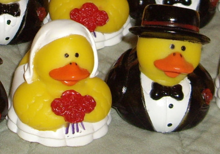 Ducks Adorned our Reception Decor