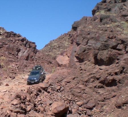 A little 4-wheeling up in Calico