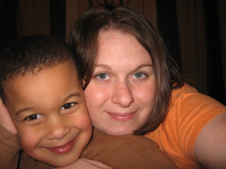 My wife and first son Marcellus