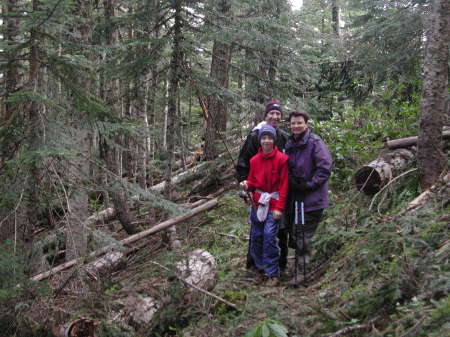 Derrick, Eric & I on the trail