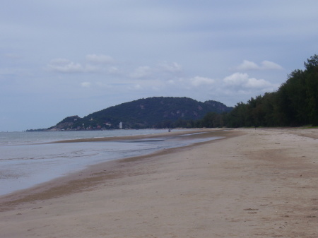 The Beach near Hua Hun, Thailand