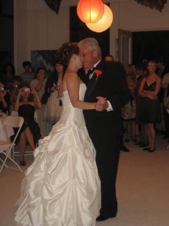 Katy dancing w/ her dad Bill at her wedding
