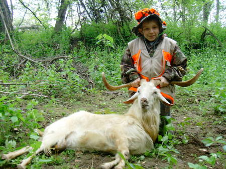 youngest with his first kill